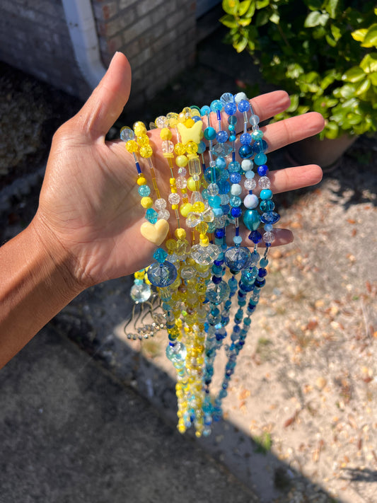 Portable Beaded Door Curtain