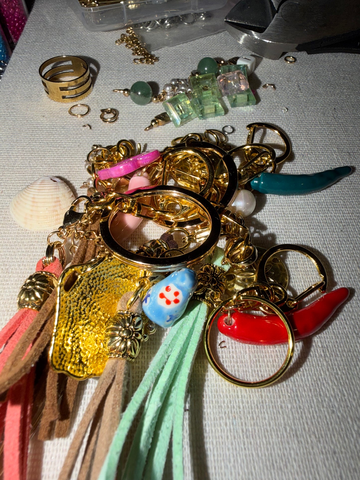 Tassle Purse Charm