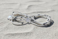 White and Chrome Waistbeads
