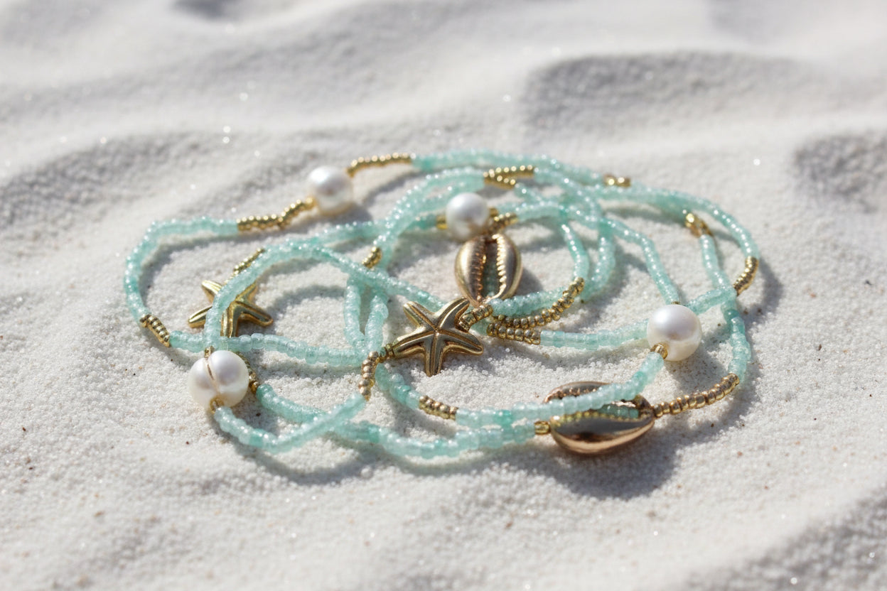 destin seaside waist beads
