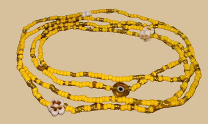 no pinch yellow beads