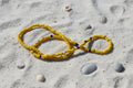 simply yellow seed bead waistbeads